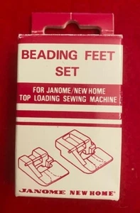 Janome Beading Feet Set w/Instructions Top Loading Sewing Machine 200-013-208 - Picture 1 of 1