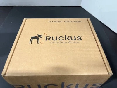 Ruckus R720 - Unleashed 802.11 ac 2.4GHz/5GHz Indoor Access Point 901-R720-US00 - Image 1 of 2