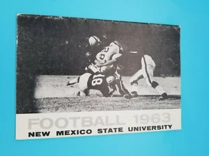 NEW MEXICO STATE AGGIES - COLLEGE FOOTBALL MEDIA GUIDE - 1963 - PREACHER PILOT - Picture 1 of 3