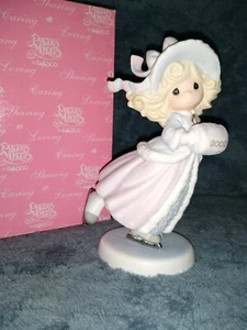 Precious Moments Figurine ln box May Your Holidays Sparkle With Joy EUC - Picture 1 of 2
