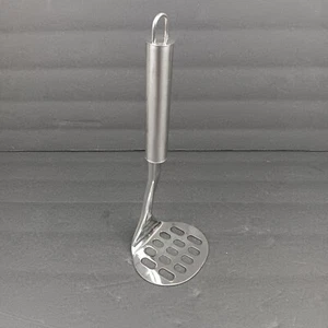 Dansk 18/8 Stainless Standing Masher Satin Barrel Handle Hanging Loop Potato  - Picture 1 of 12