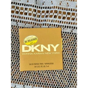DKNY Donna Karen New York EAU de Perfume Spray .06 Fl. OZ Be Delicious 2ml - Picture 1 of 4