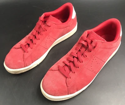 2015 Nike Red Mens Tennis Classic CS Suede 829351-600 Sz 10.5 - Image 1 of 4