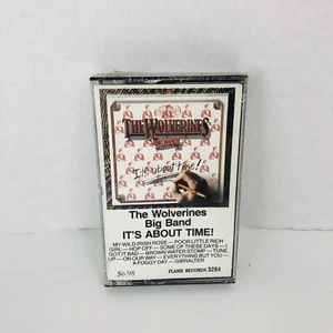 The Wolverines Big Band It's About Time Brett Forgerg Cassette Flame 1984 - Picture 1 of 8