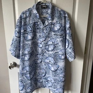 NWOT Vintage Men’s Southpole Button Down Shirt - Picture 1 of 7