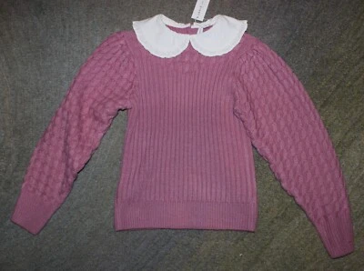 Suéter de ciruela Janie and Jack para niñas - Talla 12 - Nuevo con etiquetas Foto 1 de 4