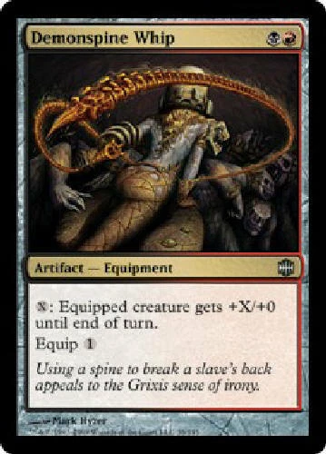 DEMONSPINE WHIP X4 4 4X Alara Reborn MTG Magic the Gathering Cards DJMagic - Image 1 of 1