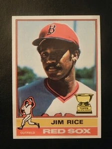 1976 Topps Baseballkarte #340 Jim Rice (NM) - Bild 1 von 2