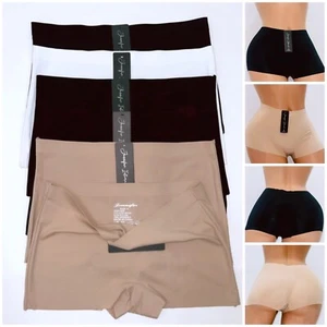 3 or 6 Pack Lot Womens Seamless Panties Boyshorts Underwear Silky Boxer Shorts - Picture 1 of 7