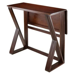 Winsome Wood Harrington Drop Leaf High Table - Picture 1 of 2