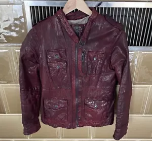 Maze Damen Lederjacke Gr. L rot Leder Jacke 🔝 - Bild 1 von 4