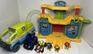 Paw Patrol Monkey Temple Playset With Tracker + Pups + Vehicles - Picture 1 of 12