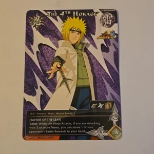 Naruto TCG CCG The 4th Hokage Promo Card English Light Played - Picture 1 of 17