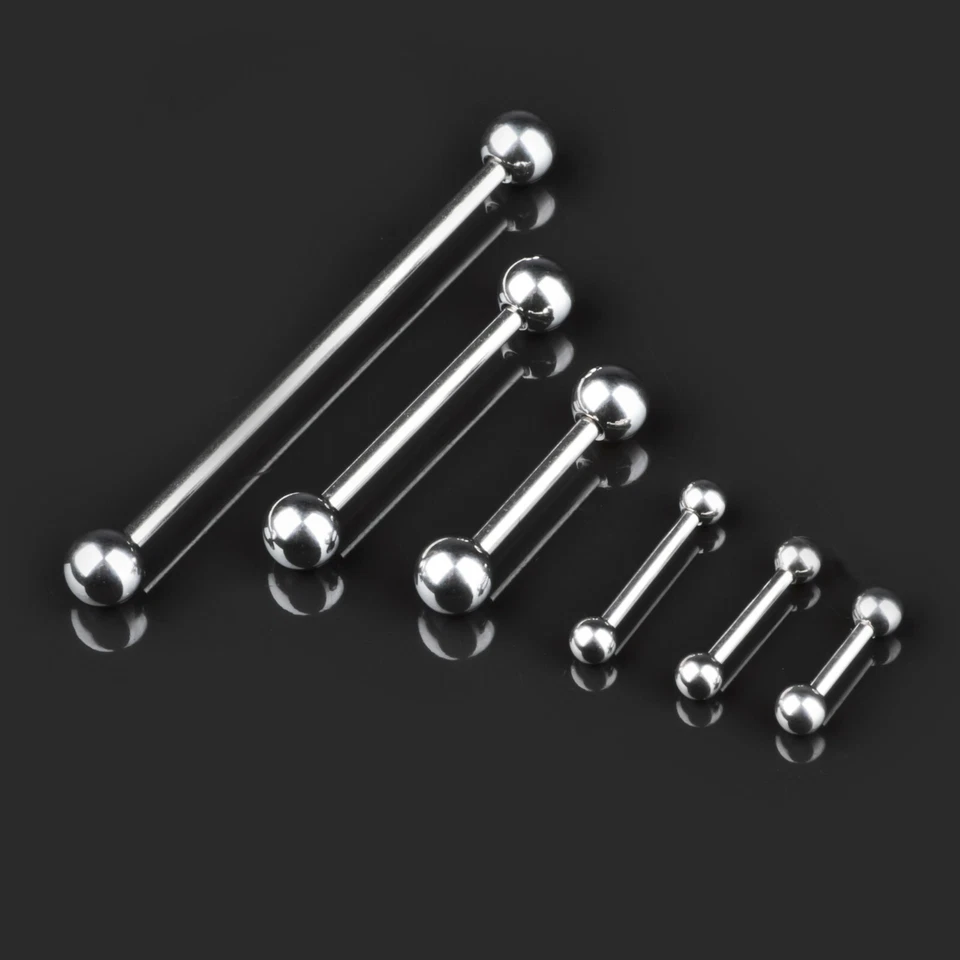 Piercing a Bilanciere Staffa Barra Alla Lingua Orecchio Intimo Sopracciglia Z261 - Immagine 1 di 1