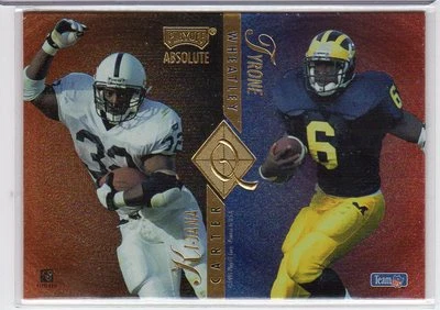 1995 Playoff Quad Q43 Carter/Wheatley/Kaufman/Salaam - Image 1 of 2