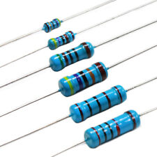 1/4W,1/2W,1W,2W,3W (All)Power Metal Film Resistor 1% Tolerance 1 Ohm - 1M Ohm