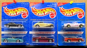 1995 HOT WHEELS Avon Father and Son Collector’s Packs 3 verschiedene Sets - alle 6 - Bild 1 von 1