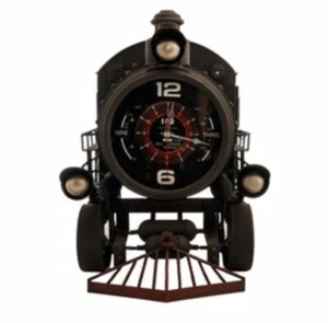 Brand New The Barrel Shack™ - The Conquest - Handmade Train Clock Retails $1,280 - Picture 1 of 1