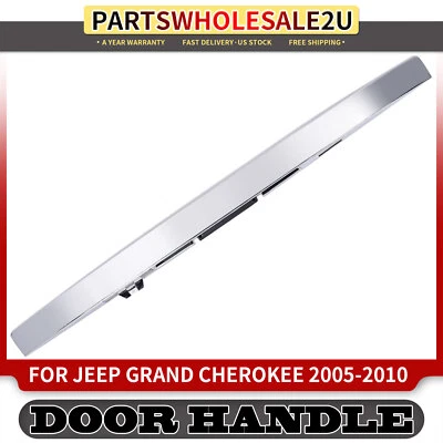 Rear Chrome Liftgate Latch Handle with Molding for Jeep Grand Cherokee 2005-2010 - Image 1 of 4