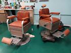 vintage 1960s koken barber chairs