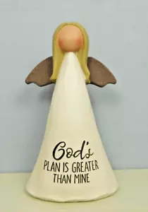 "God's Plan" Angel - New resin angel with wings - New by Blossom Bucket #13230 - Picture 1 of 5
