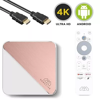 Homatics Box R 4K Plus UHD Android TV Multimediaplayer mit Sprachfernbedienung - Bild 1 von 4