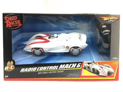 Hot Wheels - SPEED RACER MACH 6 RC radiocommande 2008 réf. M3773 Neuf - Photo 1/2