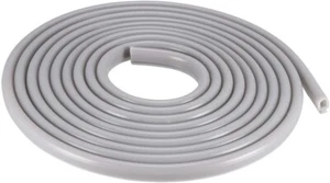 Sello de viaje de clima para ventana de montaje en ranura T bombilla de 6,5 mm para ranura de 4 mm 5 metros de largo gris - Imagen 1 de 4