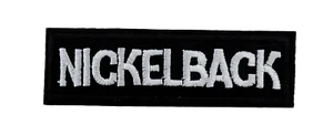 Parche Nickelback, parche bordado para planchar hágalo usted mismo, parche con logotipo Nickelback - Imagen 1 de 1