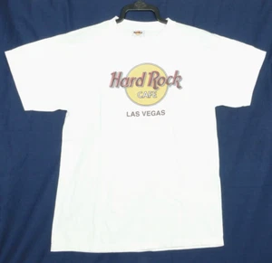 Camiseta Hard Rock Café Las Vagas TALLA L Grande Para Hombre Blanca - Imagen 1 de 4