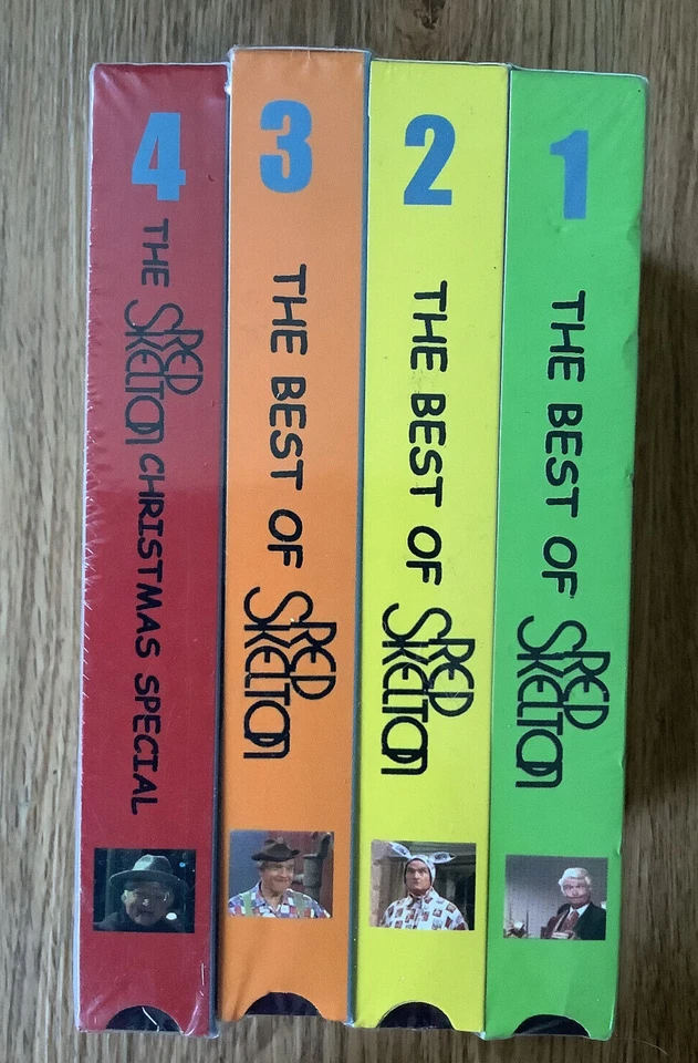 1-4 The Best Of Red Skelton & Christmas Special VHS Tape Set NEW SEALED - Image 1 of 1