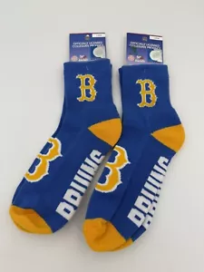 UCLA Bruins Quarter Athletic Socks Blue Large. New W/ Tags. Official NCAA (8-13) - Picture 1 of 2