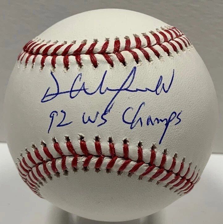 Blue Jays DAVE WINFIELD Signed Official MLB Baseball AUTO w/ "'92 WS Champs" JSA - Image 1 of 1