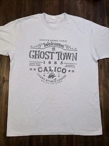 Camiseta Grande KNOTT'S BERRY FARM 1885 Calico Brutus el Burro Nueva Sin Etiquetas - Imagen 1 de 7