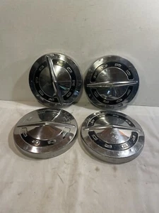 Vintage 1965 1966 Ford Pickup Truck Dog Dish Hubcaps - Picture 1 of 10