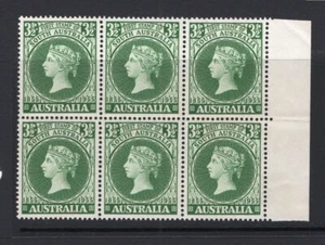 AUSTRALIA PREDECIMAL 1955 FLORENCE NIGHTINGALE BLOCK VERY FINE MNH.. - Picture 1 of 2
