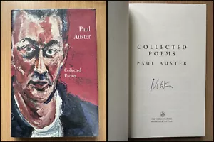 Paul Auster SIGNED Collected Poems US 1/1 HB - Fine/Fine UNREAD 2004 - Picture 1 of 6