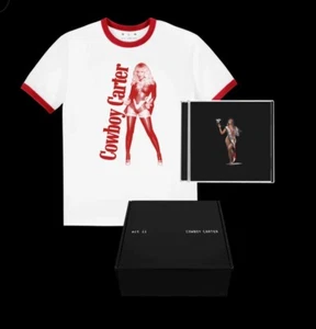 BEYONCÉ COWBOY CARTER LIMITED EDITION EXCLUSIVE COVER CD BOXSET (RED) LARGE - Picture 1 of 6
