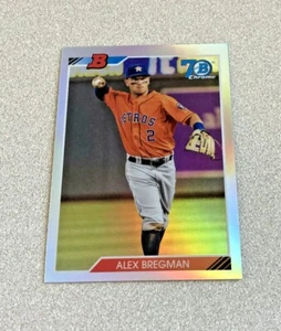 2017 Bowman Chrome RC #92B-AB Alex Bregman Astros - Picture 1 of 2