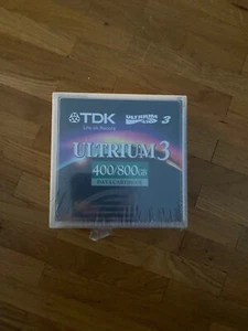 1 Datenkassette TDK LTO3 Ultrium 400/800GB - Bild 1 von 2