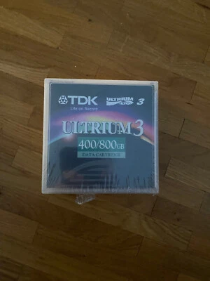 1 Datenkassette TDK LTO3 Ultrium 400/800GB - Bild 1 von 2