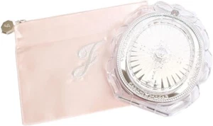 JILL STUART Beauty Compact Mirror II With Pink Pouch NEW JAPAN - Picture 1 of 2
