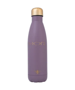 New Mor Mauve Water Bottle Double-Wall Insulated Keep Warm & Cool - Picture 1 of 1