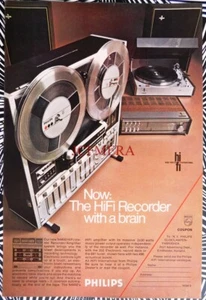 Sistema Grabador/Amplificador HiFi PHILIPS N4450 ANUNCIO De colección 1971 Impresión 684/173 - Imagen 1 de 1