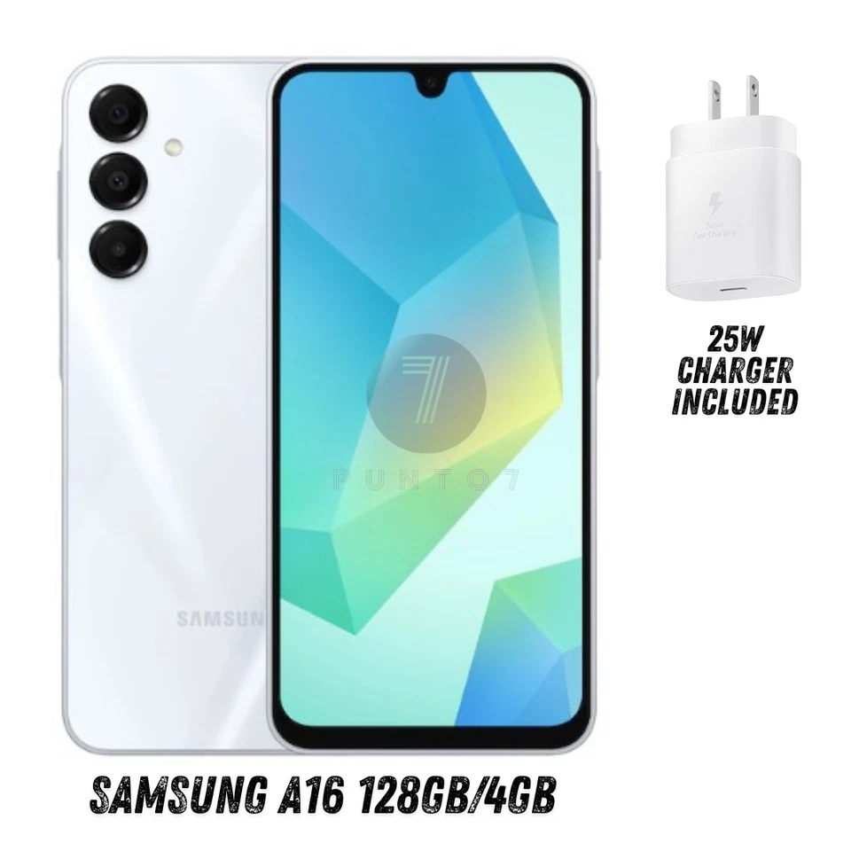 Samsung Galaxy A16 4G LTE 128GB/4GB GSM Factory Unlocked Dual Sim Phone Gray-New