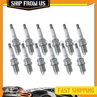 Bujías NGK 12x para Mercedes-Benz CLK320 2003 2004 2005 3,2 L Foto 1 de 4