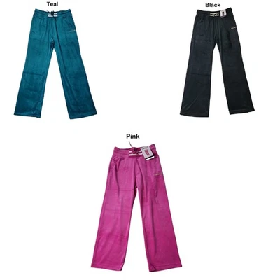 Limited Too Girls Slash Pocket Drawcord Soft Velour Pant - Image 1 of 3