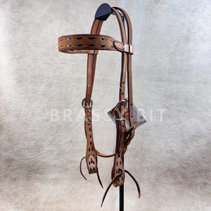 Cashel Buckstitched Western Headstall - Picture 1 of 1