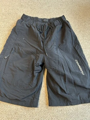 Muddy Fox Mountainbike Shorts Padded Black Mens XS - Image 1 of 4