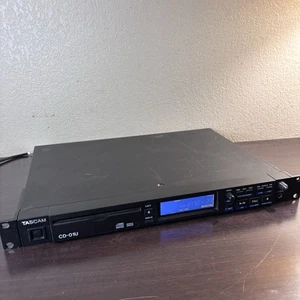 Tascam CD-01U PRO Professional CD Player w/Rack Mount Ears - *Notes - Picture 1 of 9